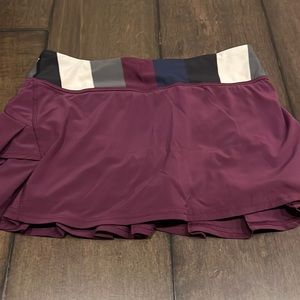 Lululemon pacesetter skirt.